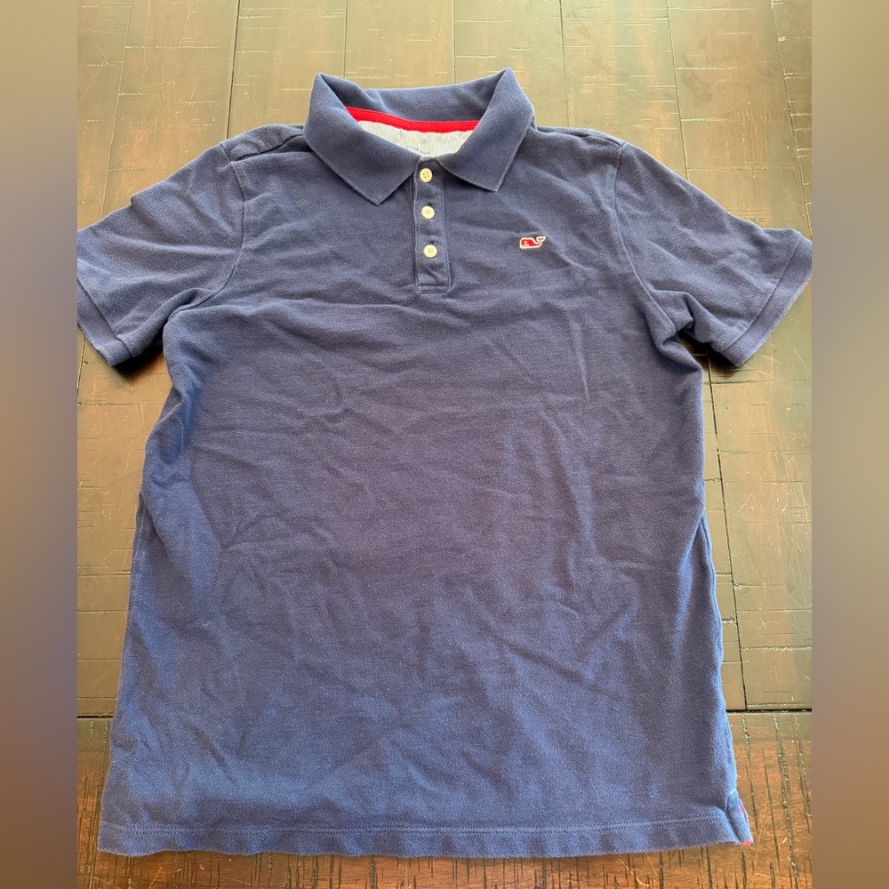 Vineyard Vines for Target Navy Polo Shirt (Boys L 12-14)